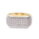 1.25 Ct Royal Iced Natural Diamond Ring - Helodia Jewelry