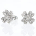 0.48 Ct Natural Diamond Melanie Stud Earrings - Helodia Jewelry