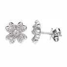0.48 Ct Natural Diamond Melanie Stud Earrings - Helodia Jewelry