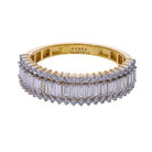 1 Ct Natural Baguette Diamond Eternity Ring - Helodia Jewelry